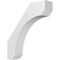 Ekena Millwork 6-in. W x 24-in. D x 28-in. H Legacy Architectural Grade PVC Knee Brace BRCP06X24X28LEC - alternate 1